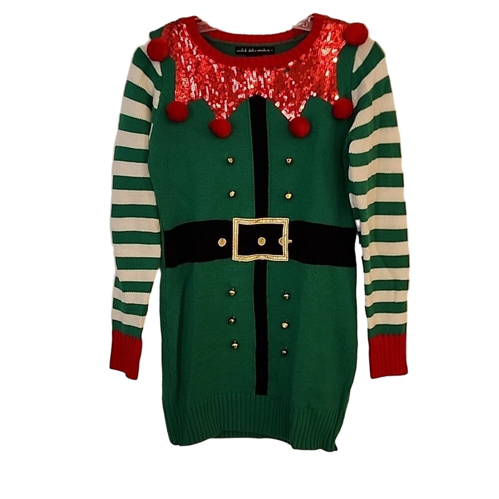 United States Sweater XS Elf Sweater Dress/Tunic